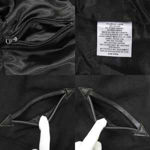 未使用 オクトーバーズ ベリー オウン 村上隆 コラボ スタジャン ウール ナイロン ブラック 黒 1101【中古】OCTOBER'S VERY OWN