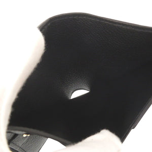 美品 ルイ ヴィトン ポルトフォイユ リサ モノグラムアンプラント M83365 IC ノワール 二つ折り財布 黒 LV 1109【中古】LOUIS VUITTON