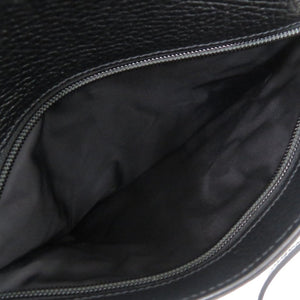 美品 グッチ GG柄 グッチシマ 510342 ショルダーバッグ レザー グッチシマナイロン ブラック 1162【中古】GUCCI