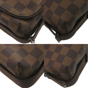 美品 ルイ ヴィトン ダミエ ブルックリンMM N51211 ショルダーバッグ LV 1166【中古】LOUIS VUITTON