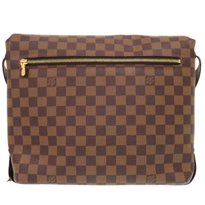 美品 ルイ ヴィトン ダミエ ブルックリンMM N51211 ショルダーバッグ LV 1166【中古】LOUIS VUITTON