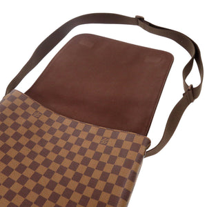 美品 ルイ ヴィトン ダミエ ブルックリンMM N51211 ショルダーバッグ LV 1166【中古】LOUIS VUITTON