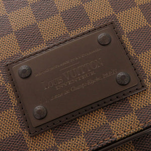 美品 ルイ ヴィトン ダミエ ブルックリンMM N51211 ショルダーバッグ LV 1166【中古】LOUIS VUITTON