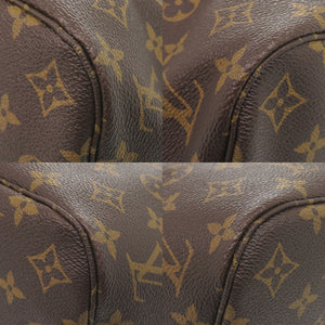 美品 ルイ ヴィトン ネヴァーフルPM ポーチ付き モノグラム ピボワンヌ M41245 トートバッグ LV 1196【中古】LOUIS VUITTON