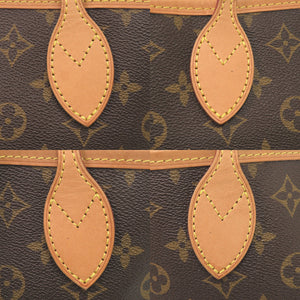 美品 ルイ ヴィトン ネヴァーフルPM ポーチ付き モノグラム ピボワンヌ M41245 トートバッグ LV 1196【中古】LOUIS VUITTON