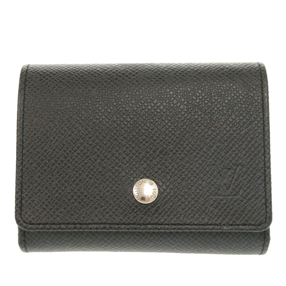 美品 ルイ ヴィトン ポルトモネ セルゲイ タイガ M32562 アルドワーズ コインケース 二つ折り財布 LV 1197【中古】LOUIS VUITTON