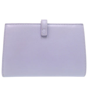新品同様 ジバンシィ VOYOU ヴォワイユー 二つ折り財布 レザー パープル 1225【中古】GIVENCHY