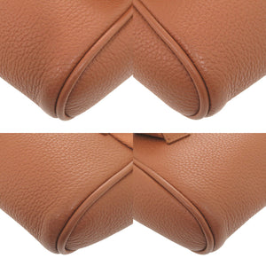 新品同様 サルヴァトーレフェラガモ レザー ブラウン ボディバッグ ウエストバッグ 茶 1288【中古】Salvatore Ferragamo