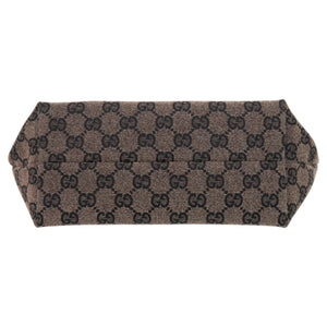 美品 グッチ GGトート 257249 GGキャンバス ブラウン ゴールド金具 茶 ハンドバッグ 1293【中古】GUCCI