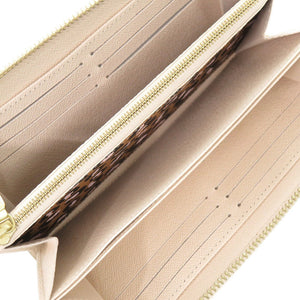 美品 ルイ ヴィトン ジッピーウォレット モノグラムワイルドアットハート M80676 IC クレーム ラウンドファスナー 長財布 LV 1328【中古】LOUIS VUITTON