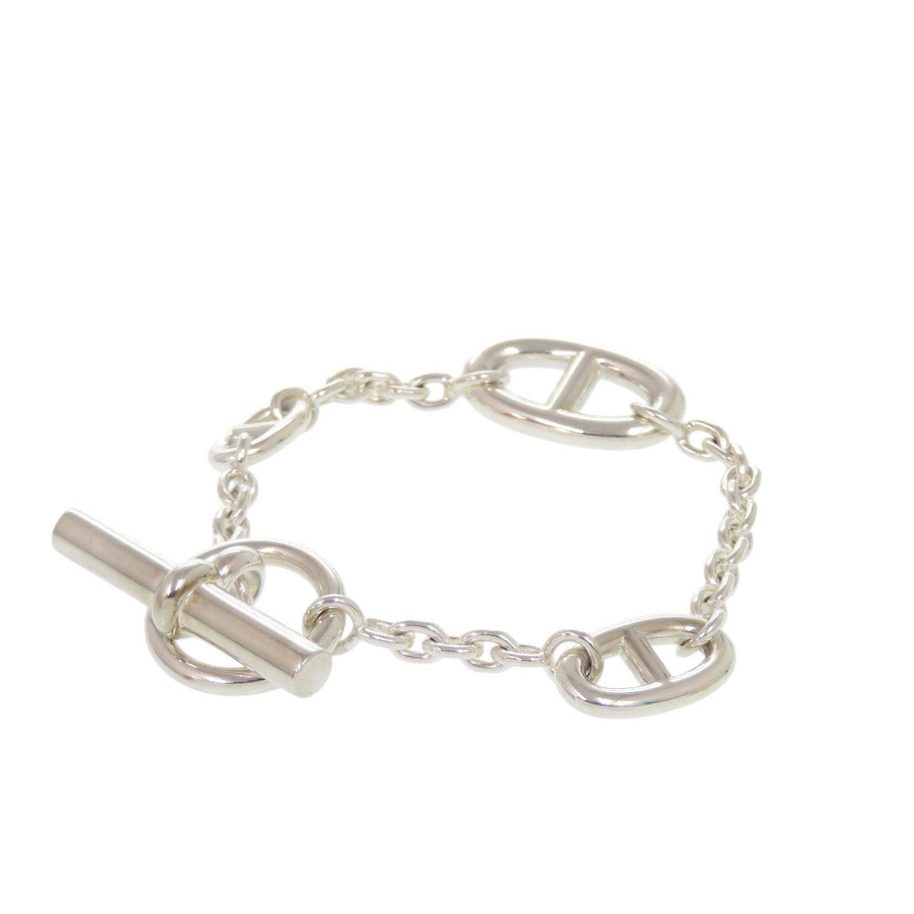 美品 エルメス シェーヌダンクル ファランドール ST シルバー925 ブレスレット 1342【中古】HERMES