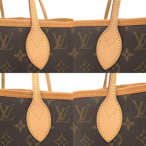 美品 ルイ ヴィトン ネヴァーフルMM モノグラム M40156 ブラウン トートバッグ LV 1387【中古】LOUIS VUITTON