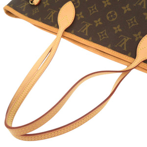 美品 ルイ ヴィトン ネヴァーフルMM モノグラム M40156 ブラウン トートバッグ LV 1387【中古】LOUIS VUITTON