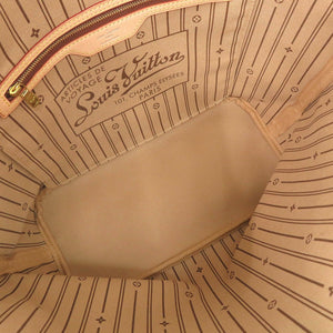 美品 ルイ ヴィトン ネヴァーフルMM モノグラム M40156 ブラウン トートバッグ LV 1387【中古】LOUIS VUITTON