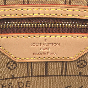 美品 ルイ ヴィトン ネヴァーフルMM モノグラム M40156 ブラウン トートバッグ LV 1387【中古】LOUIS VUITTON
