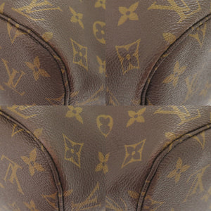 美品 ルイ ヴィトン ネヴァーフルMM モノグラム M40156 ブラウン トートバッグ LV 1387【中古】LOUIS VUITTON