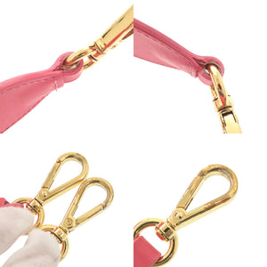 美品 ワンドラー ホルテンシア ミディアム レザー ピンク 2WAY ハンドバッグ ショルダーバッグ 1393【中古】WANDLER