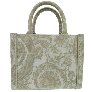 ヴェルサーチ バロッコアテナミニ 2WAY 1015288 キャンバス ベージュ ハンドバッグ ショルダーバッグ 1439【中古】VERSACE