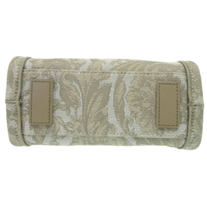 ヴェルサーチ バロッコアテナミニ 2WAY 1015288 キャンバス ベージュ ハンドバッグ ショルダーバッグ 1439【中古】VERSACE