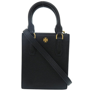 新品同様 トリーバーチ 2WAY ミニ 138274 レザー ブラック ハンドバッグ ショルダーバッグ 1442【中古】Tory Burch
