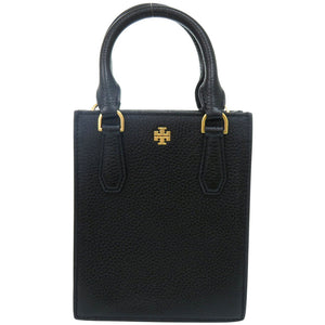 新品同様 トリーバーチ 2WAY ミニ 138274 レザー ブラック ハンドバッグ ショルダーバッグ 1442【中古】Tory Burch