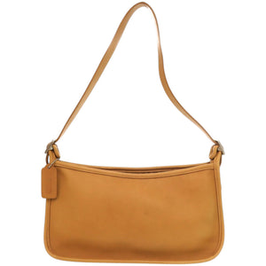 美品 コーチ ワンショルダーバッグ 肩掛け 腕かけ 9071 レザー ベージュ ショルダーバッグ 1453【中古】COACH