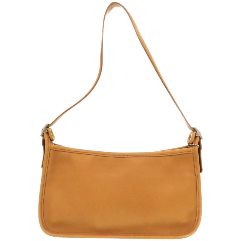 美品 コーチ ワンショルダーバッグ 肩掛け 腕かけ 9071 レザー ベージュ ショルダーバッグ 1453【中古】COACH