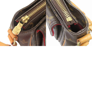 ルイ ヴィトン ヴィバシテPM モノグラム M51165 ブラウン ショルダーバッグ LV 1473【中古】LOUIS VUITTON