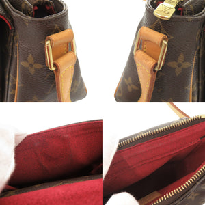 ルイ ヴィトン ヴィバシテPM モノグラム M51165 ブラウン ショルダーバッグ LV 1473【中古】LOUIS VUITTON