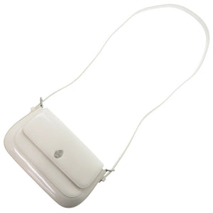 未使用 オストカーカ 2WAY レザー ホワイト ハンドバッグ 白 1481【中古】OSTKAKA