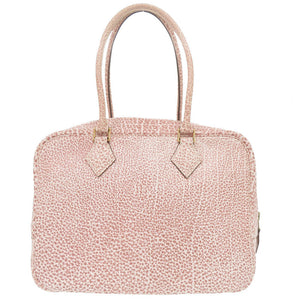 エルメス プリュム28 ダルメシアン レッド □E刻印(2001年製) ゴールド金具 ハンドバッグ 1481【中古】HERMES