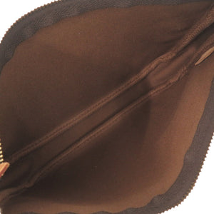 新品同様 ルイ ヴィトン × 村上隆 ポシェット アクセソワール モノグラム チェリー M95008 ブラウン ポーチ LV 1481【中古】LOUIS VUITTON