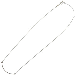 美品 ティファニー Tスマイル スモール シルバー925 シルバー ネックレス 1494【中古】TIFFANY&Co.