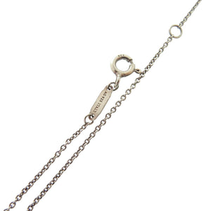美品 ティファニー Tスマイル スモール シルバー925 シルバー ネックレス 1494【中古】TIFFANY&Co.