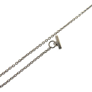 美品 ティファニー Tスマイル スモール シルバー925 シルバー ネックレス 1494【中古】TIFFANY&Co.