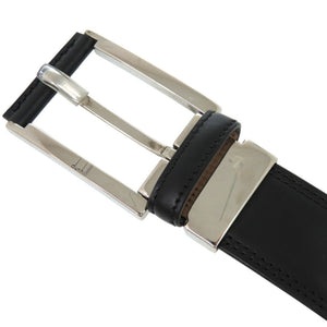 美品 ダンヒル W054 本革 ブラック 黒 ベルト 1535【中古】Dunhill