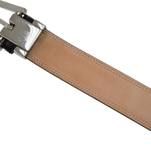 美品 ダンヒル W054 本革 ブラック 黒 ベルト 1535【中古】Dunhill