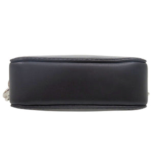 美品 ヴァレンティノ ガラヴァーニ VLTNロゴ 1Y2B0943WJW レザー ブラック ショルダーバッグ 黒 1559【中古】Valentino Garavani