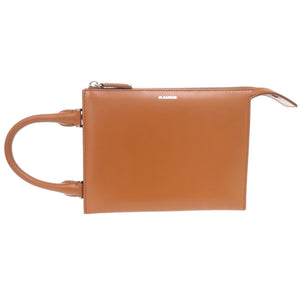 美品 ジルサンダー トゥーティー ミニ 2WAY Tootie Mini JSWT851201 カーフレザー ブラウン ハンドバッグ ショルダーバッグ 1604 【中古】JIL SANDER