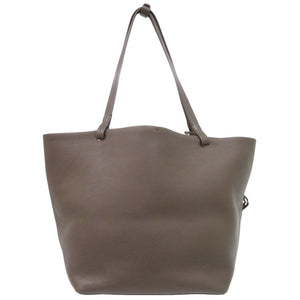 ザ ロウ PARK TOTE THREE ポーチ付 レザー ブラウン トートバッグ 茶 1606【中古】THE ROW