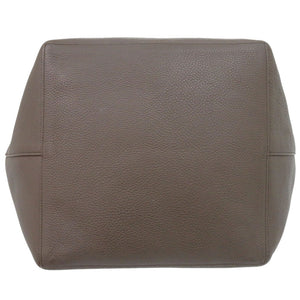 ザ ロウ PARK TOTE THREE ポーチ付 レザー ブラウン トートバッグ 茶 1606【中古】THE ROW