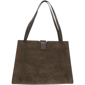 美品 トムフォード タラトート スウェード レザー ブラウン ゴールド金具 茶 トートバッグ 1627【中古】TOM FORD