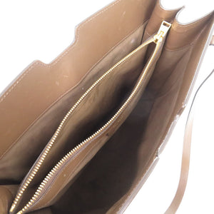 美品 トムフォード タラトート スウェード レザー ブラウン ゴールド金具 茶 トートバッグ 1627【中古】TOM FORD