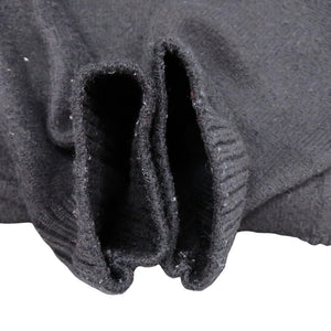 美品 アミアレクサンドレマチウシ AMI PARIS アミパリス AMI DE COEUR KNIT HOODIE ウール ブラック 黒 パーカー 1648【中古】ami alexandre mattiussi