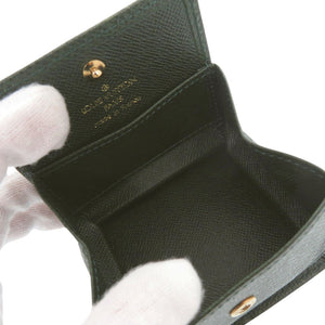 美品 ルイ ヴィトン ポルトモネ ボワット M30388 タイガレザー グリーン コインケース 財布 緑 LV 1673【中古】LOUIS VUITTON メンズ