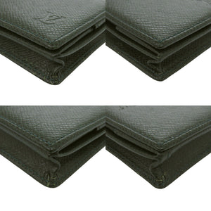 美品 ルイ ヴィトン ポルトモネ ボワット M30388 タイガレザー グリーン コインケース 財布 緑 LV 1673【中古】LOUIS VUITTON メンズ