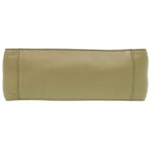 美品 ステラマッカートニー ロゴ 700073 ポリエステル グリーン ショルダーバッグ 緑 1757【中古】Stella McCartney