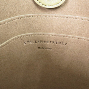 美品 ステラマッカートニー ロゴ 700073 ポリエステル グリーン ショルダーバッグ 緑 1757【中古】Stella McCartney