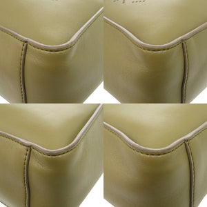 美品 ステラマッカートニー ロゴ 700073 ポリエステル グリーン ショルダーバッグ 緑 1757【中古】Stella McCartney