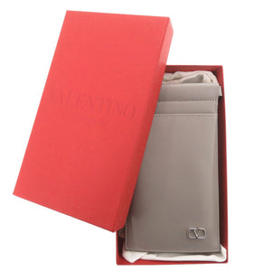 新品同様 ヴァレンティノ ガラヴァーニ フォンホルダー 2Y2P0U15LMV レザー グレー ショルダーバッグ 1803【中古】Valentino Garavani